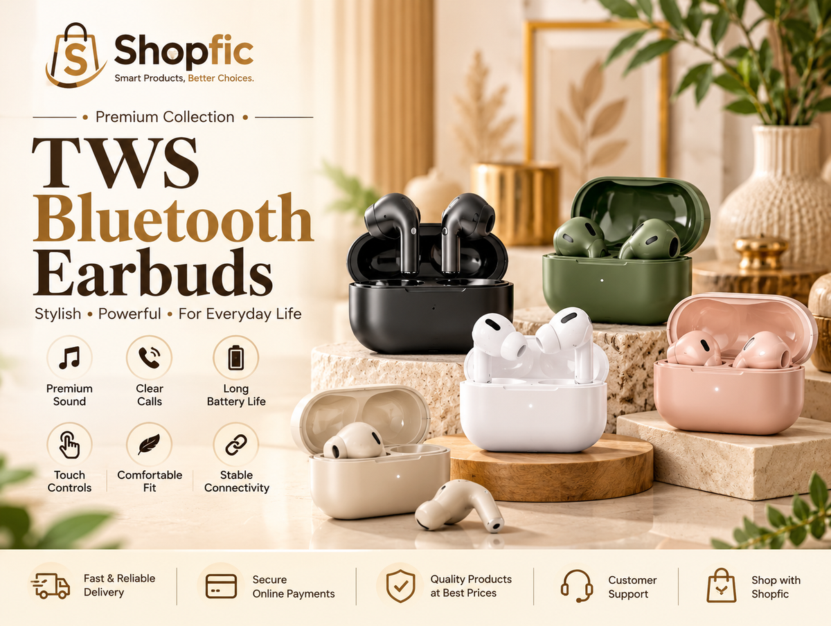 TWS Bluetooth Earbuds