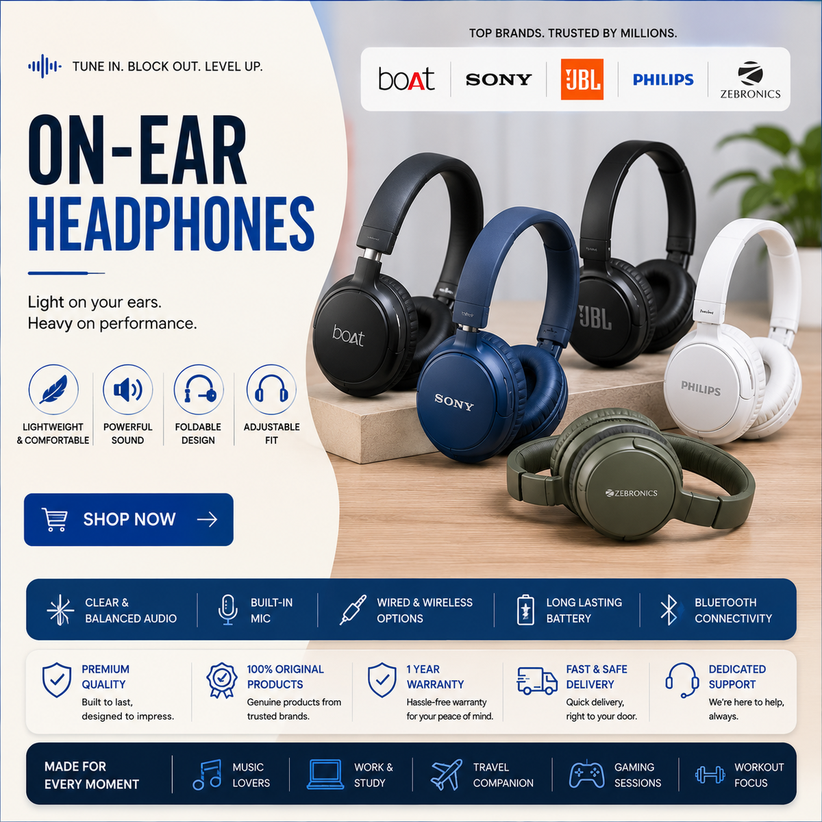 On-Ear Headphones