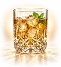 Diamond-Cut Drinking Glasses Set of 6 - 250 ML Each