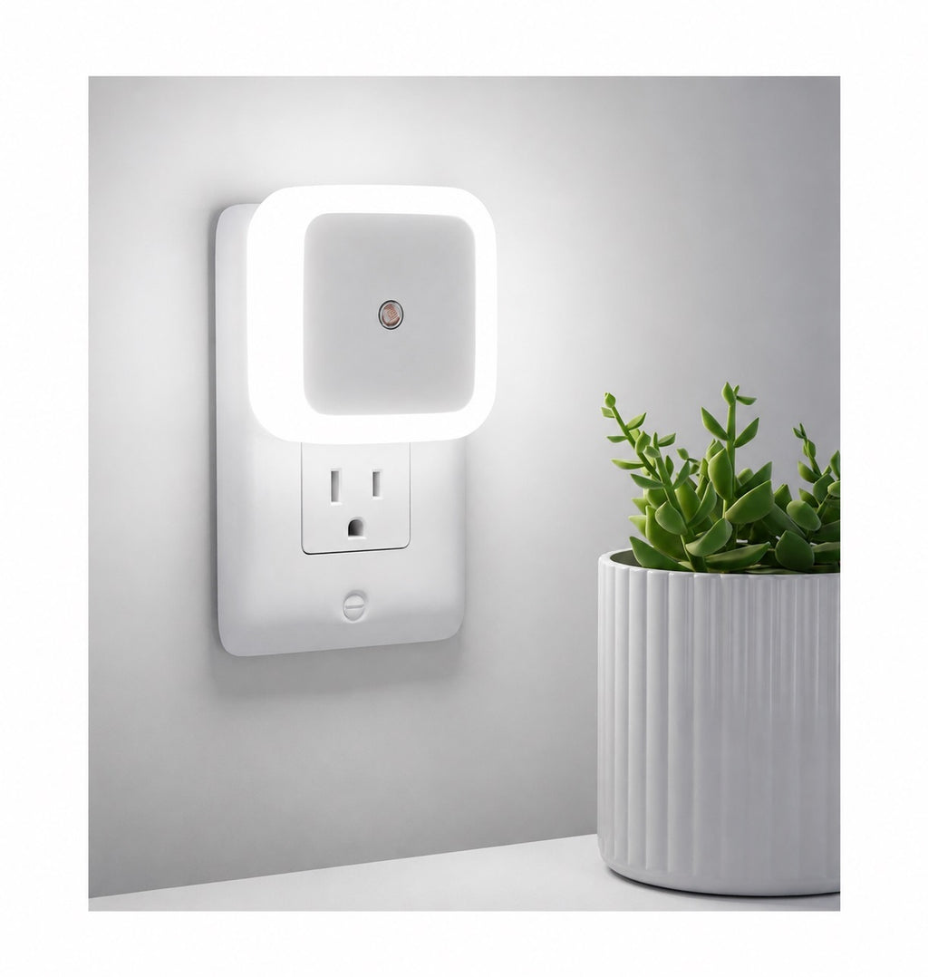 DZK Dusk to Dawn LED Night Light with Auto Light Sensor