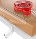DZK Transparent PVC Corner Guard Strip 48mm x 10 Meter