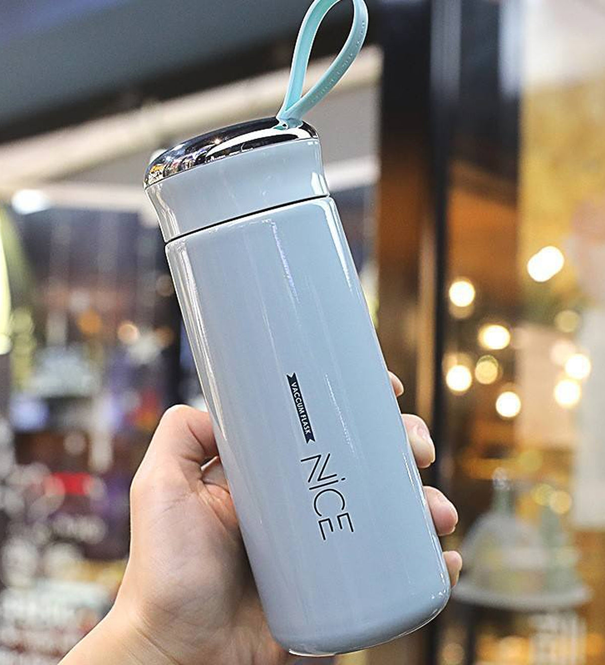 Stainless Steel Vacuum Insulated Water Bottle 400ml Leak Proof Flask