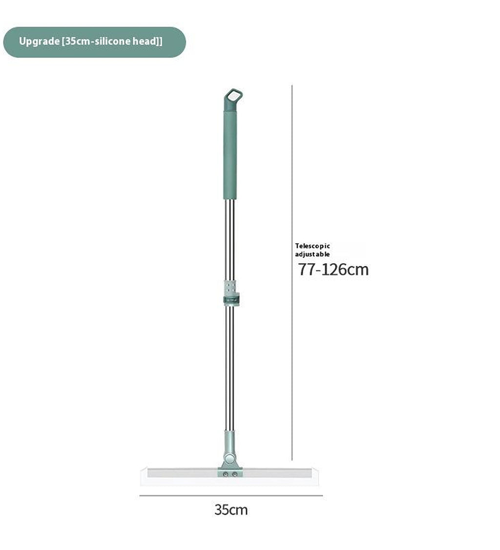 DZK Telescopic Silicone Floor Water Wiper with Stainless Steel Handle