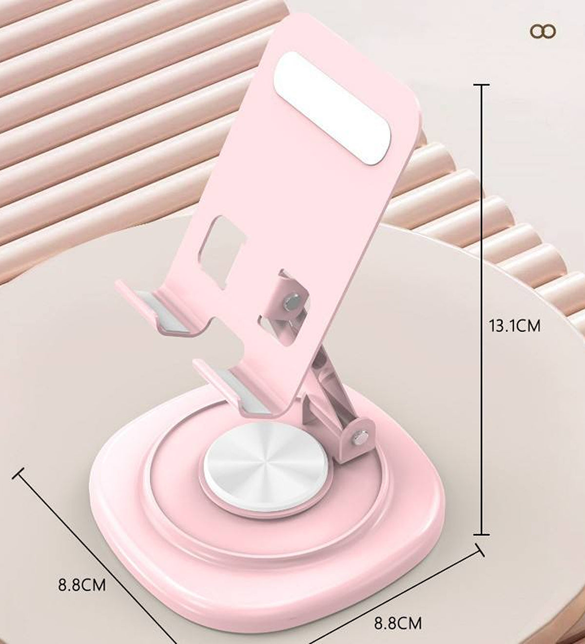 DZK Adjustable 360° Rotation Foldable Mobile Phone Stand