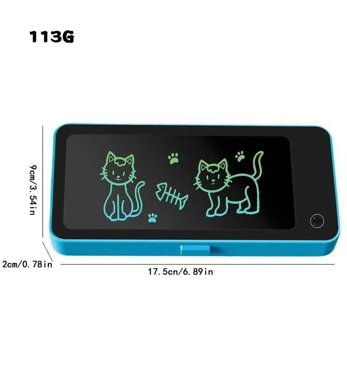 DZK LCD Writing Tablet 8.5 Inch Drawing Pad for Kids
