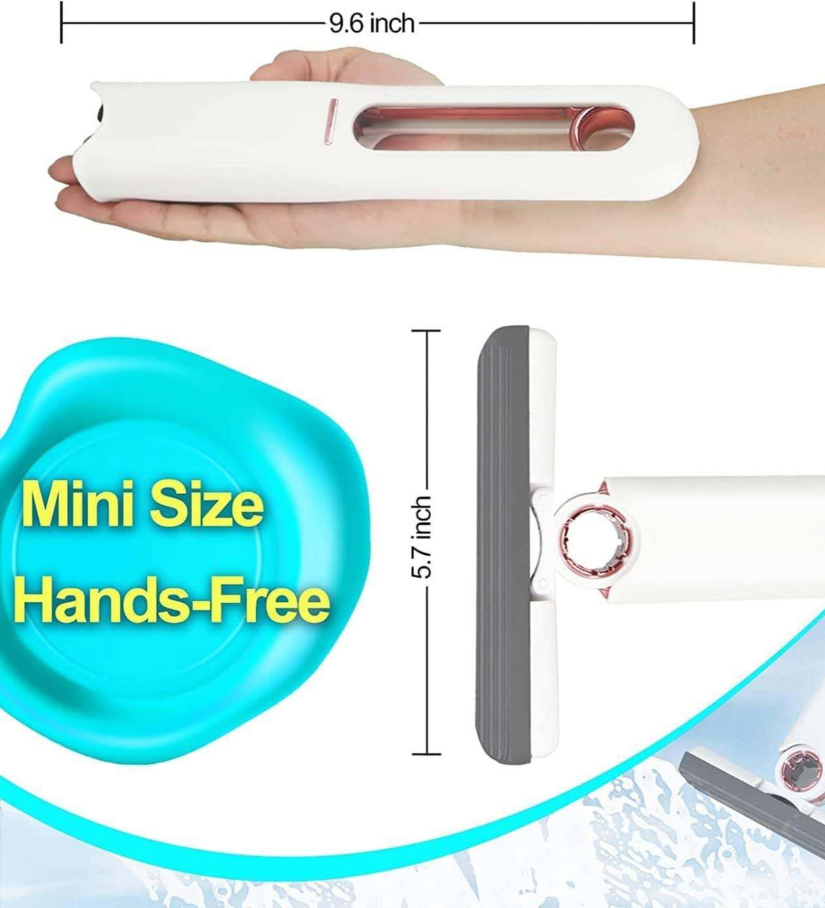 DZK Portable Mini Self Squeeze Cleaning Mop