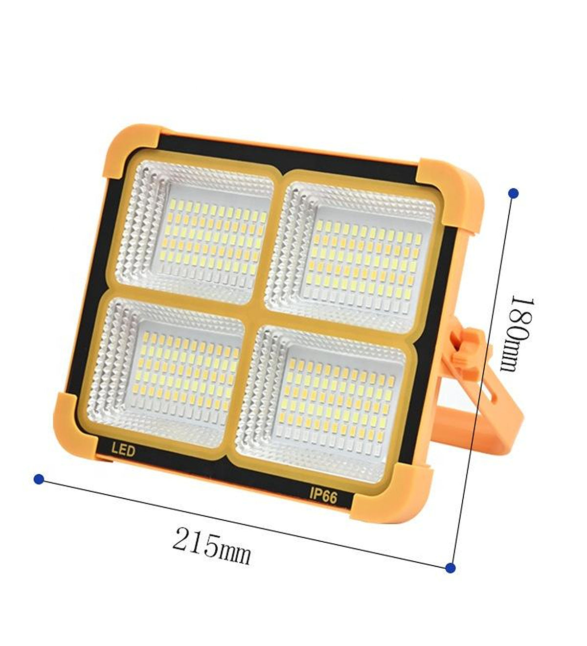 Rechargeable Solar LED Flood Light Portable Camping Emergency Light