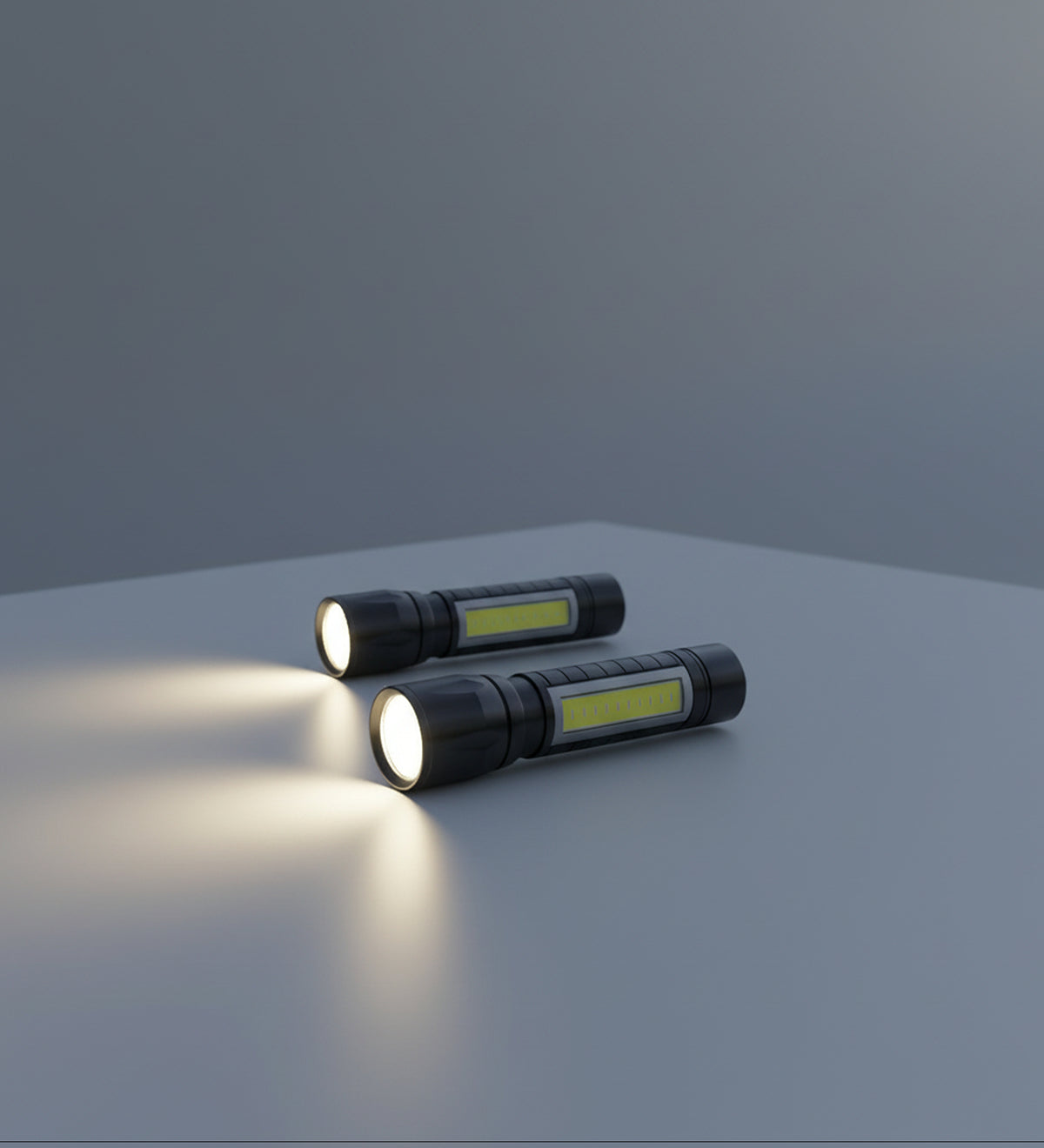 Aluminum Alloy LED Mini USB Rechargeable Flashlight