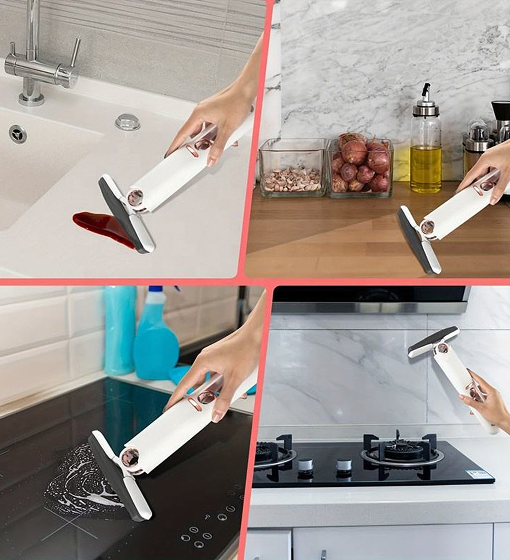 DZK Portable Mini Self Squeeze Cleaning Mop
