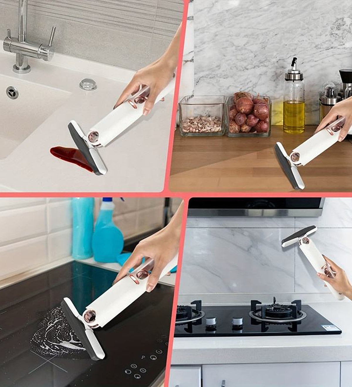 DZK Portable Mini Self Squeeze Cleaning Mop