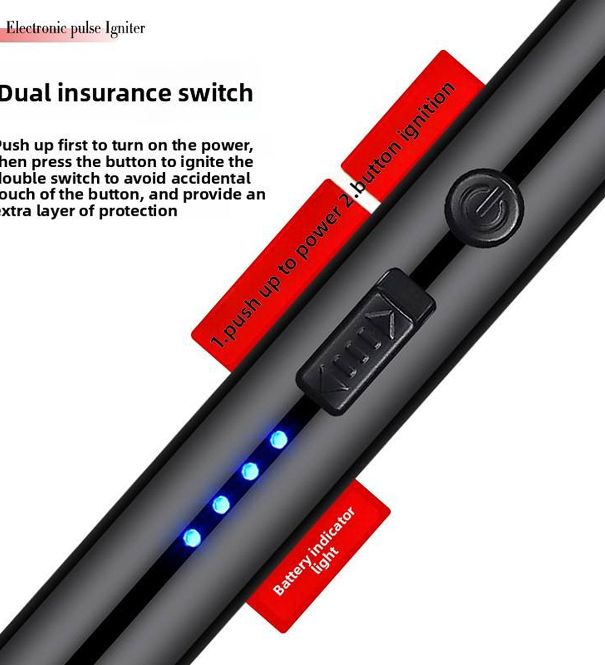 DZK USB Rechargeable Electric Arc Lighter