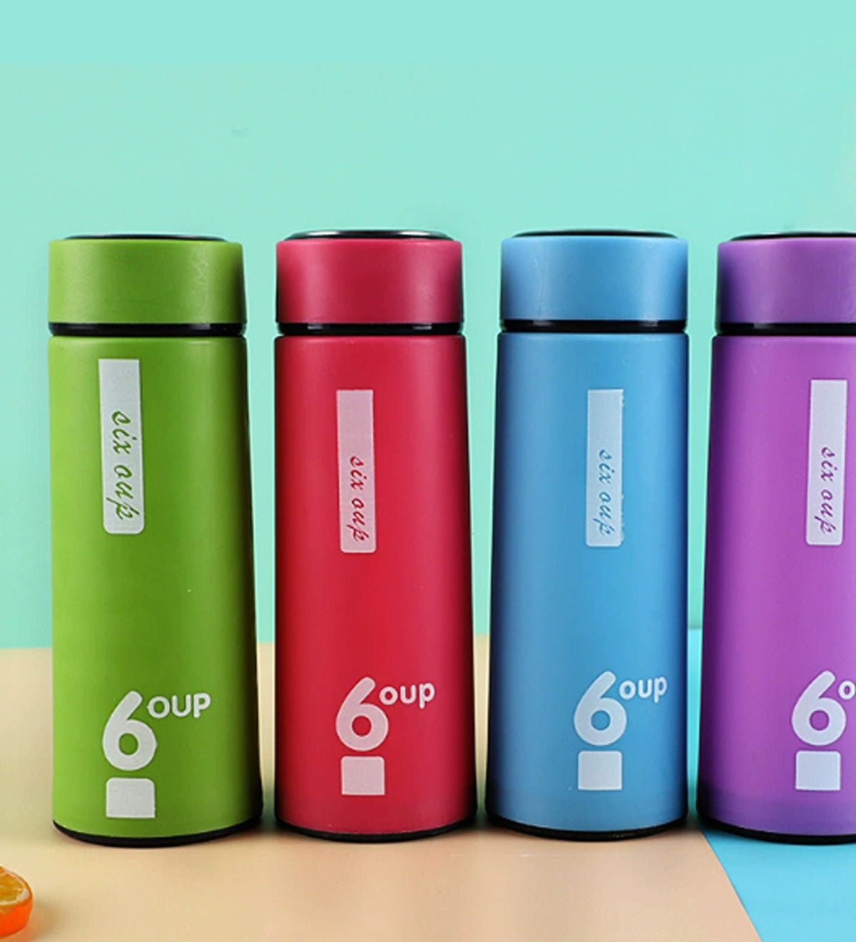 Glass Water Bottle 400ml Leak Proof Portable Bottle