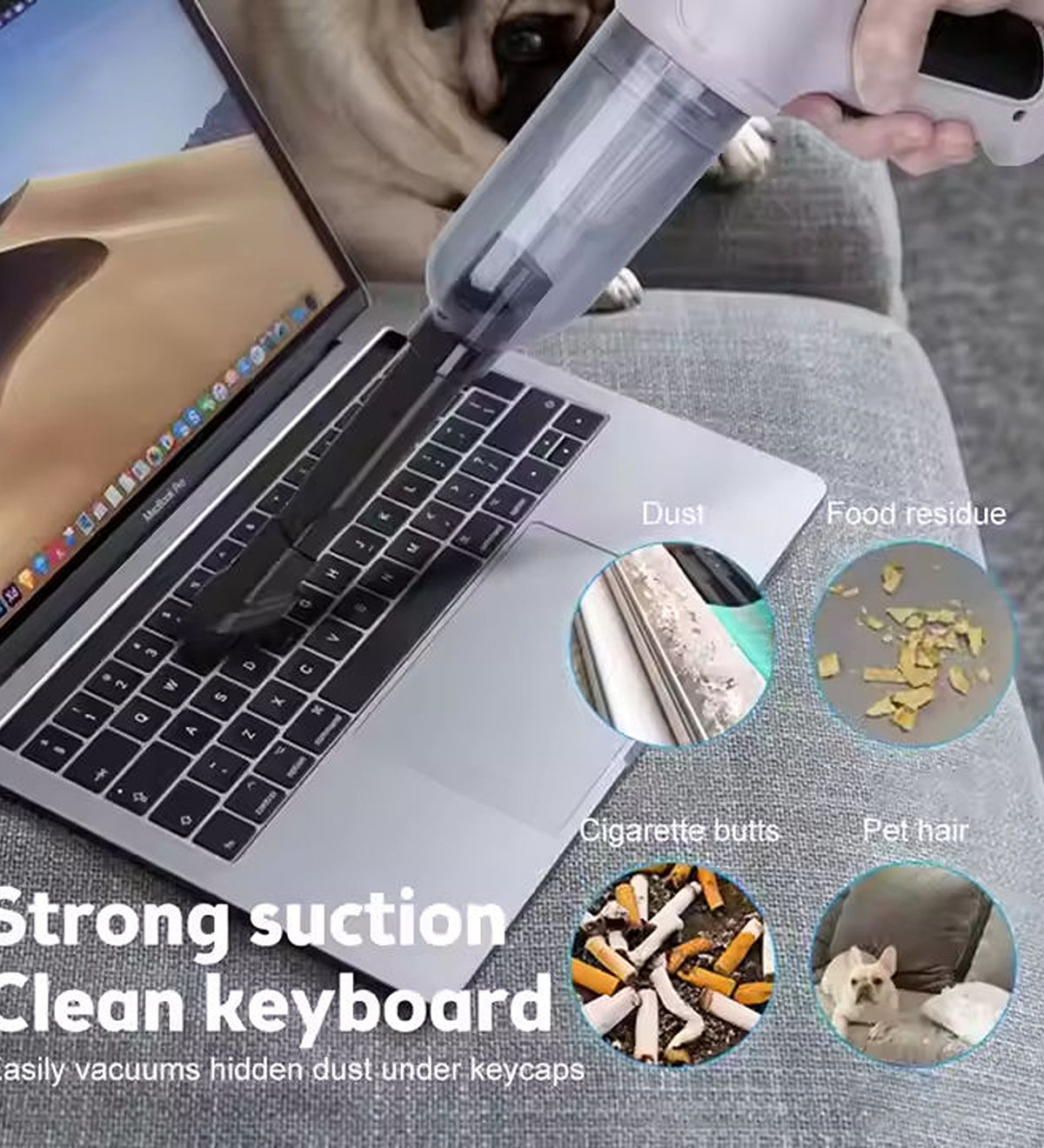 3 in 1 Car Vacuum Cleaner High Power Cordless Handheld Portable Mini Wireless