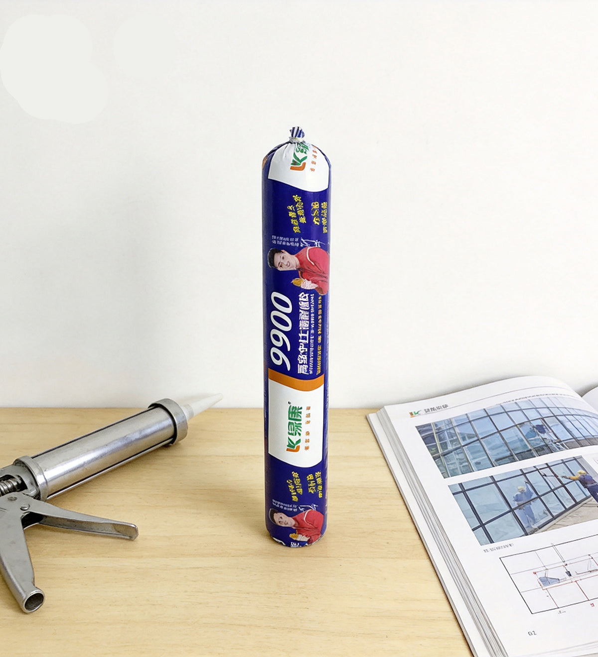 DZK 9900 Waterproof Silicone Sealant Fast Drying Adhesive Black