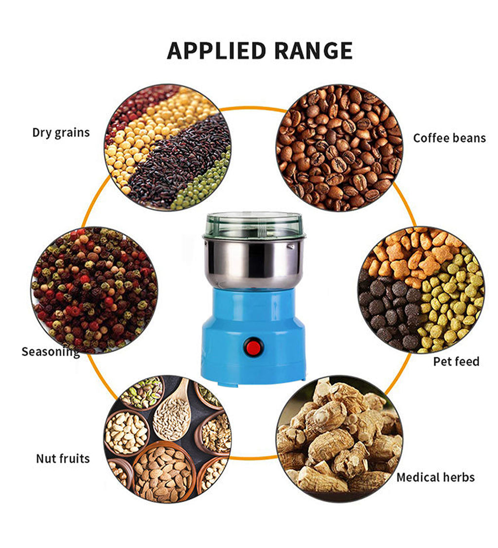 High Quality 300W Electric Coffee & Spice Grinder Stainless Steel