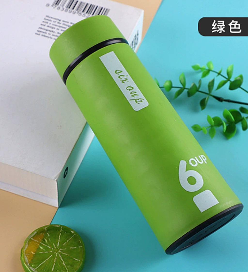 Glass Water Bottle 400ml Leak Proof Portable Bottle