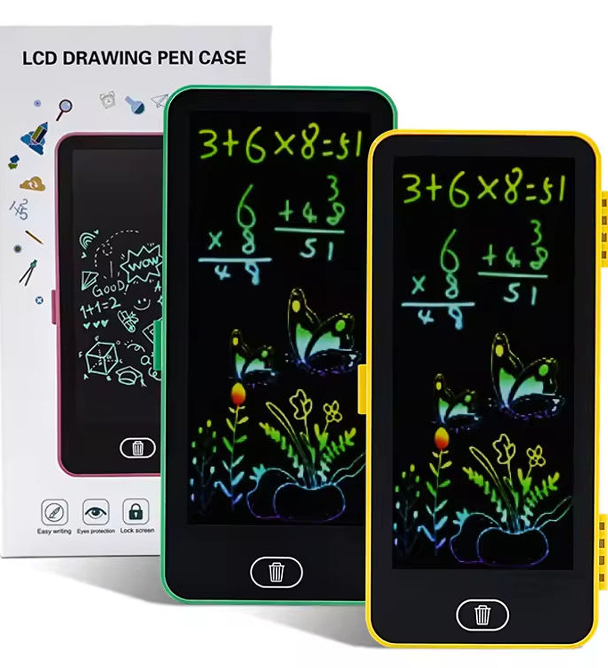 DZK LCD Writing Tablet 8.5 Inch Drawing Pad for Kids