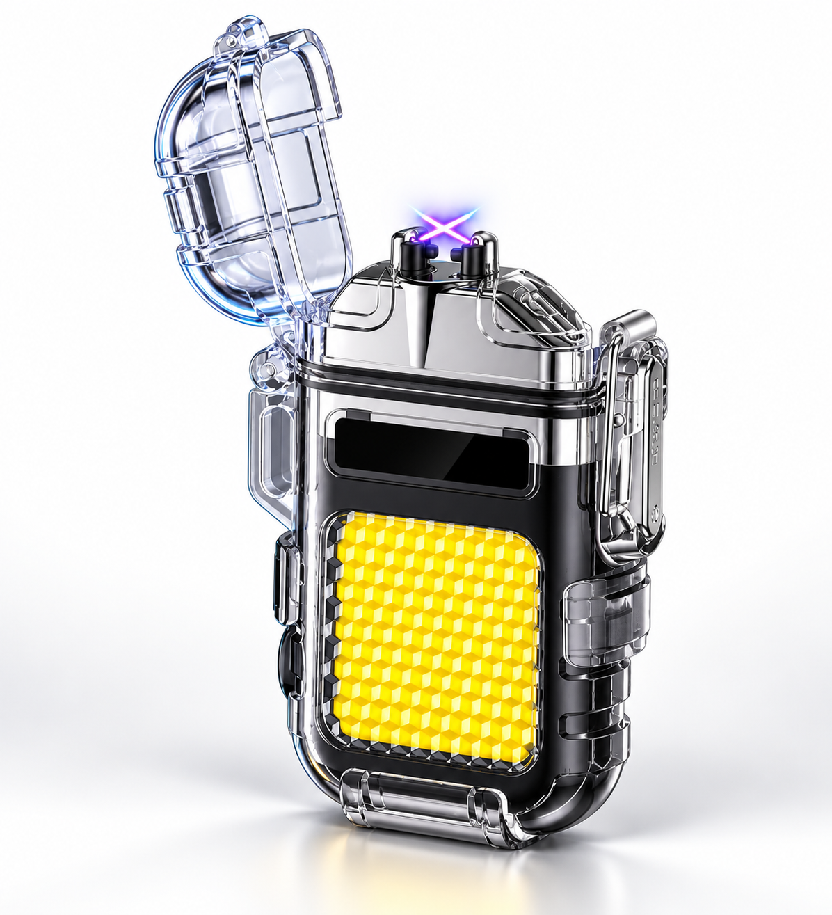 Electric Cigarette Lighter with Wind-Resistant Arc Ignition | Premium Portable Flameless Lighter for Outdoor & Daily Use | Pack of 1