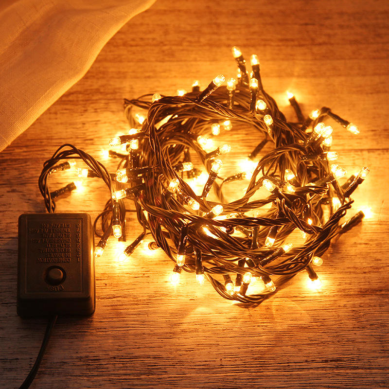 DZK 14 Meter (48 Feet) Warm White LED String Light