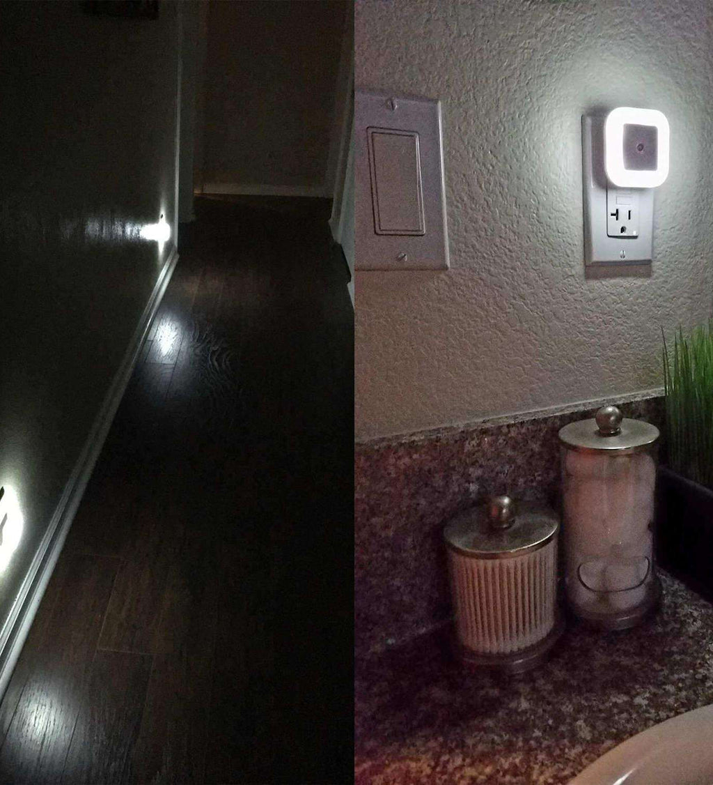 DZK Dusk to Dawn LED Night Light with Auto Light Sensor