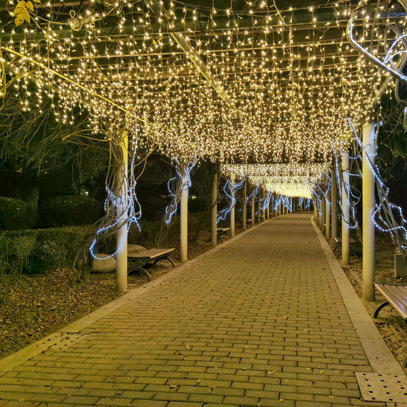 DZK 14 Meter (48 Feet) Warm White LED String Light