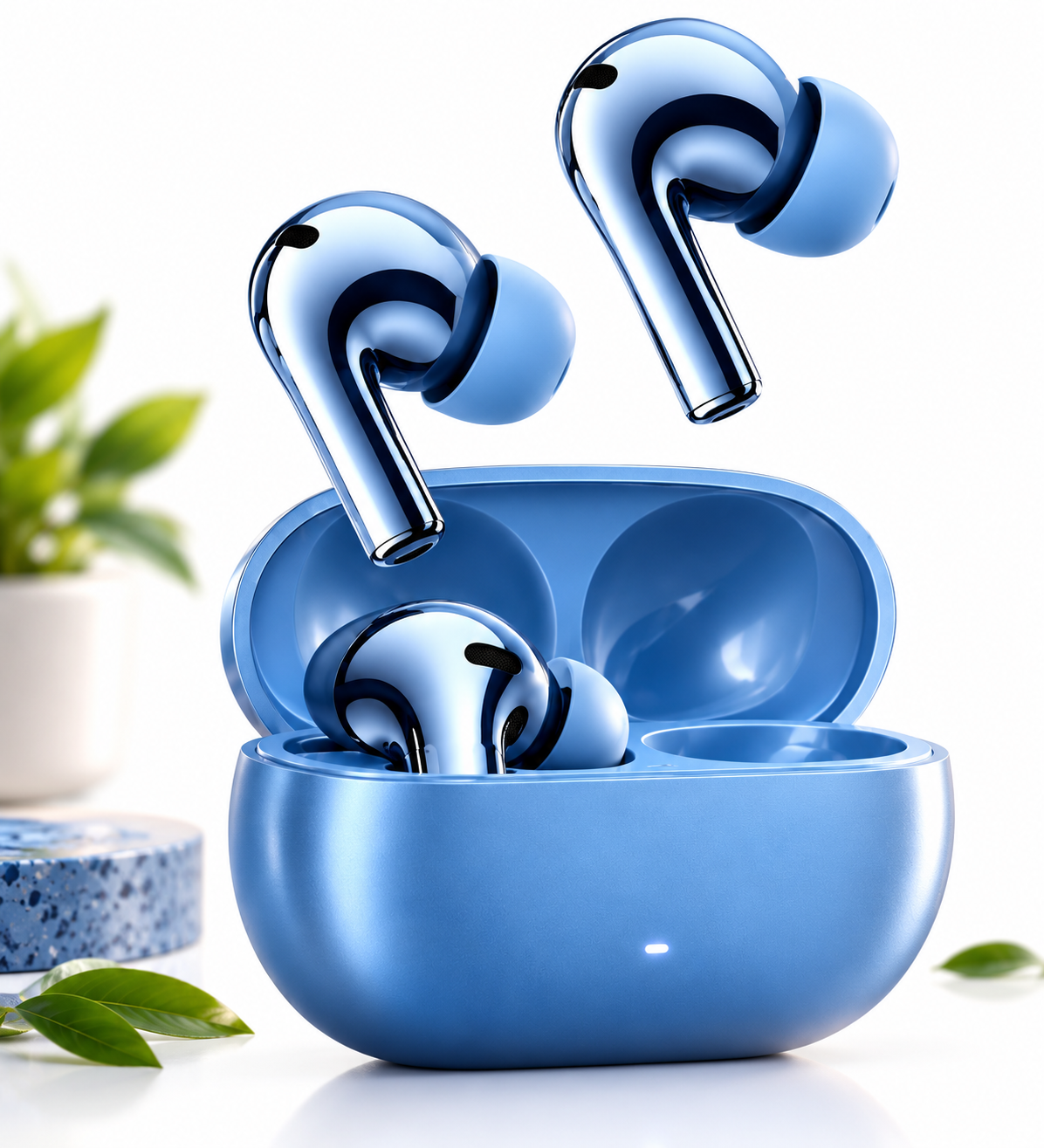 Wireless Bluetooth Earbuds with Charging Case | Premium In-Ear TWS Earphones