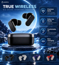 True Wireless Bluetooth Earbuds with Charging Case | Premium TWS Earphones for Music, Calls & Daily Use