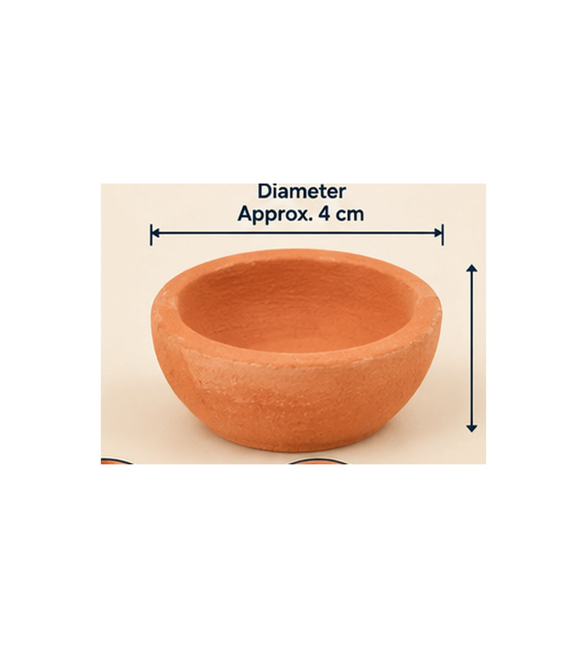 Traditional Terracotta Clay Diya Pack OF 12 | Handmade Earthen Deepak for Diwali, Pooja, Rangoli & Home Decor