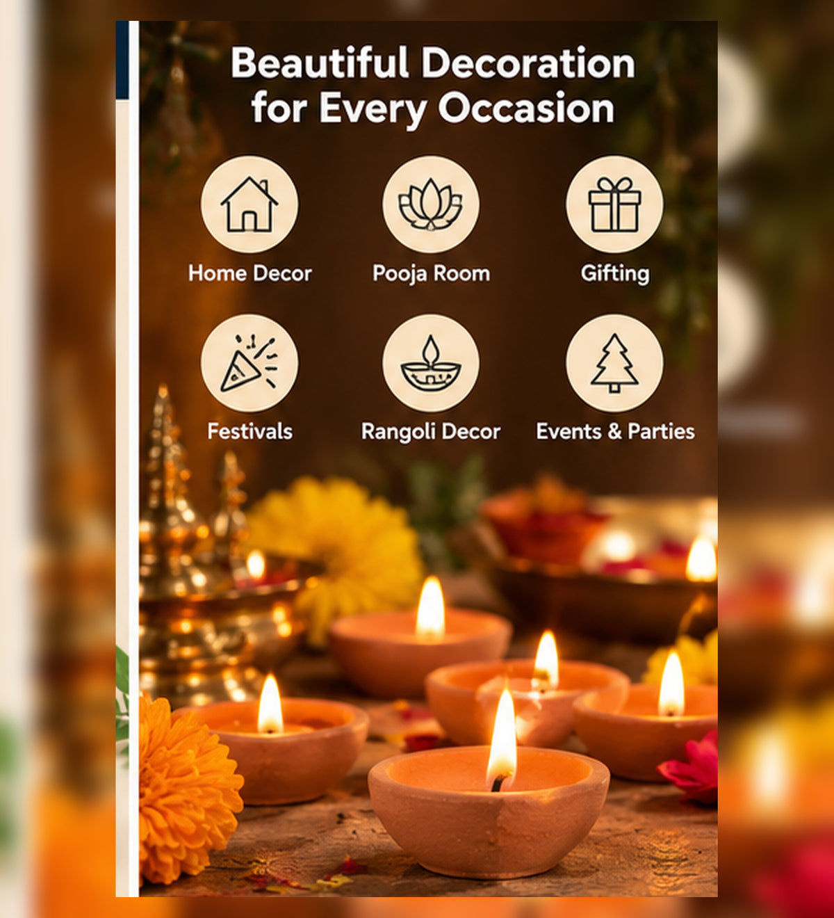 Traditional Terracotta Clay Diya Pack OF 12 | Handmade Earthen Deepak for Diwali, Pooja, Rangoli & Home Decor
