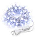 11 Meter 44 LED White String Light with White Wire | Plug & Play Decorative Fairy Light for Bedroom, Home, Festival & Indoor Decor