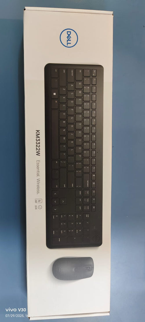 Dell KM3322W Wireless USB Keyboard and Mouse Combo Black
