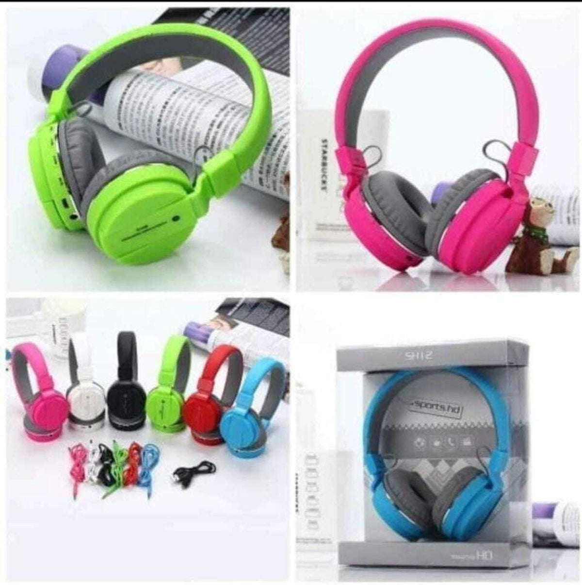 SH12 On-Ear Headphone with 5 Button Control