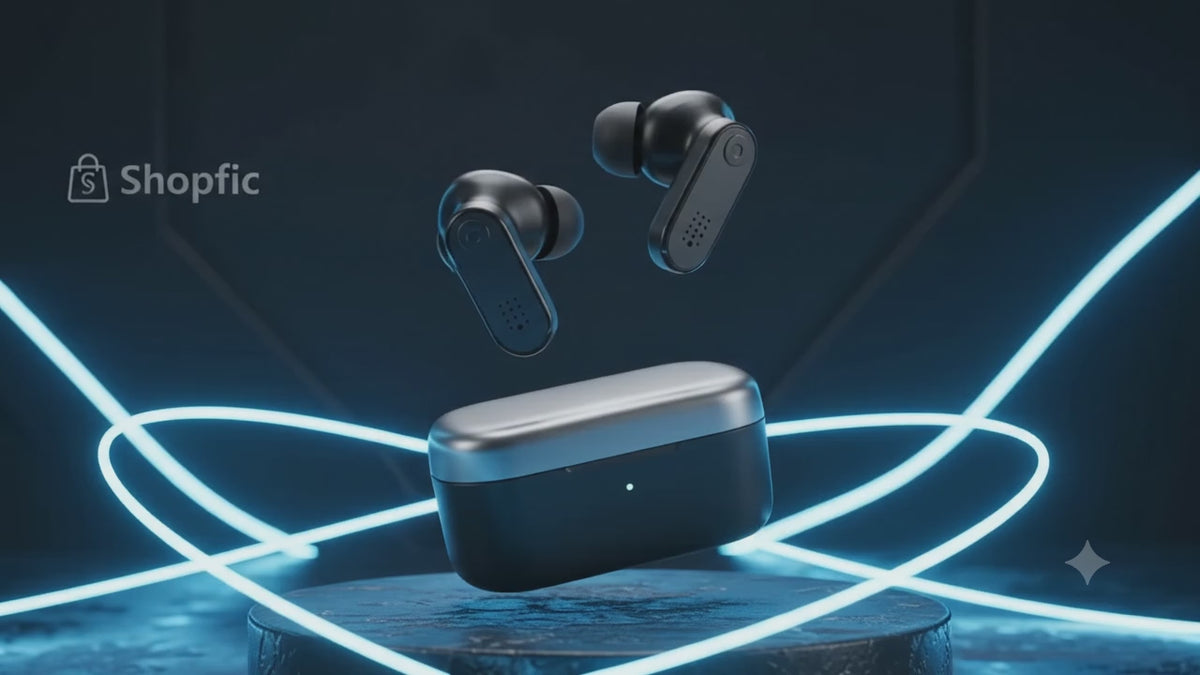 True Wireless Bluetooth Earbuds with Charging Case | Premium TWS Earphones for Music, Calls & Daily Use