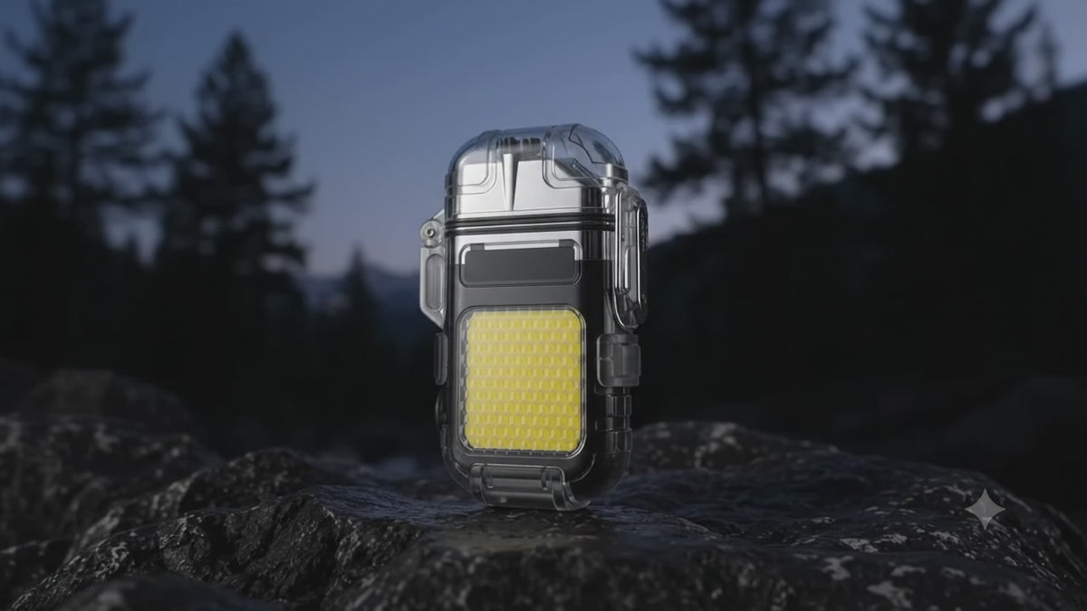Electric Cigarette Lighter with Wind-Resistant Arc Ignition | Premium Portable Flameless Lighter for Outdoor & Daily Use | Pack of 1