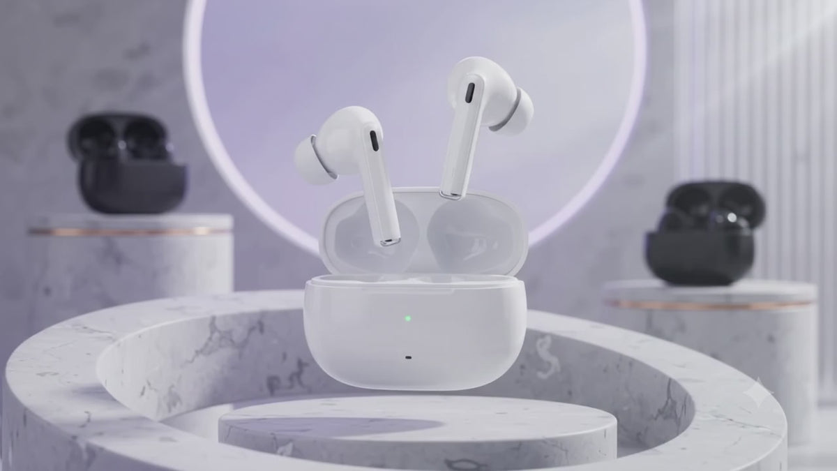 Premium True Wireless Bluetooth Earbuds with Touch Control, Low Latency & Charging Case | TWS Earphones for Music, Calls & Gaming